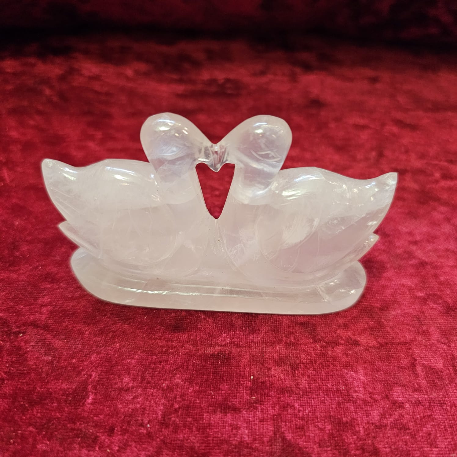 Rose Quartz Duck