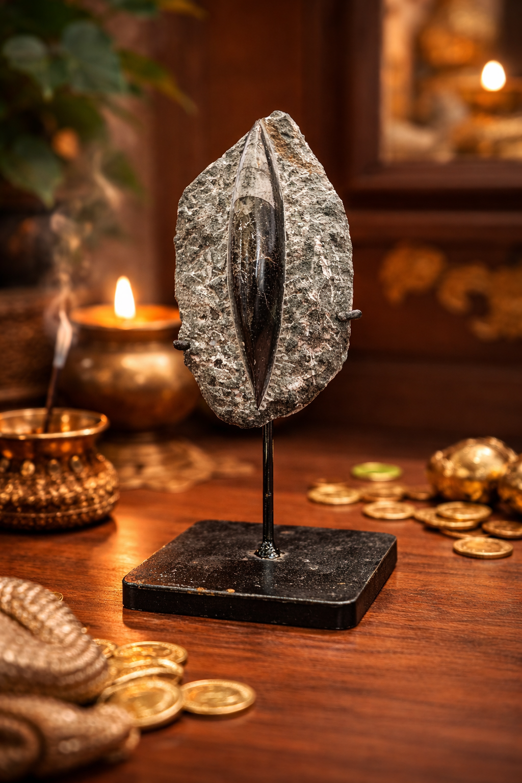 Kuber Stone With Stand